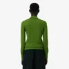 Runway Polo Collar Merino Wool Sweater