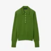 Runway Polo Collar Merino Wool Sweater