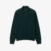 Runway Polo Collar Merino Wool Sweater