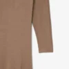 Runway Polo Collar Silk Maxi Dress