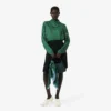 Runway Print Silk Square