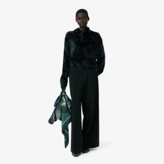 Runway Print Silk Square