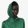 Runway Print Silk Square