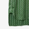 Runway Printed Satin Scarf Neck Dress