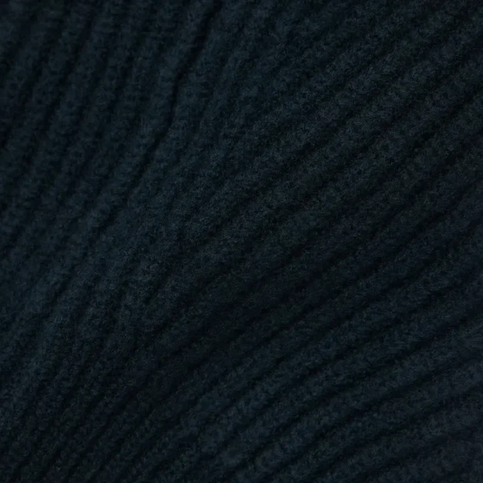 Runway Rib Knit Felted Wool Balaclava