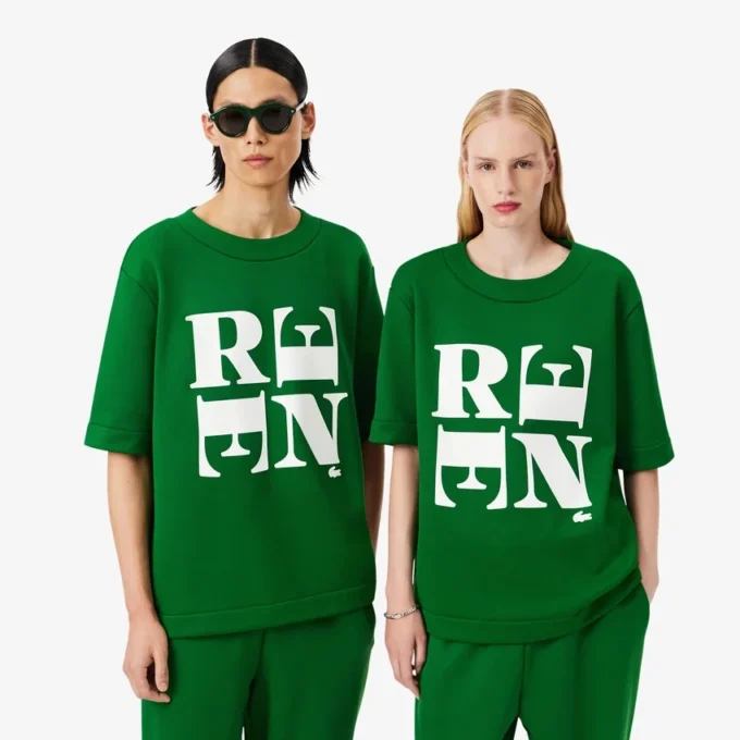 Runway Satin Graphic T-Shirt