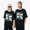 Runway Satin Graphic T-Shirt