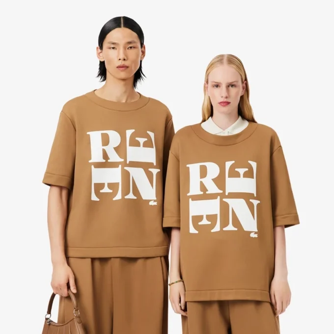 Runway Satin Graphic T-Shirt