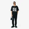 Runway Satin Graphic T-Shirt