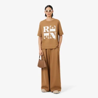 Runway Satin Graphic T-Shirt