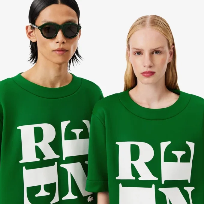 Runway Satin Graphic T-Shirt