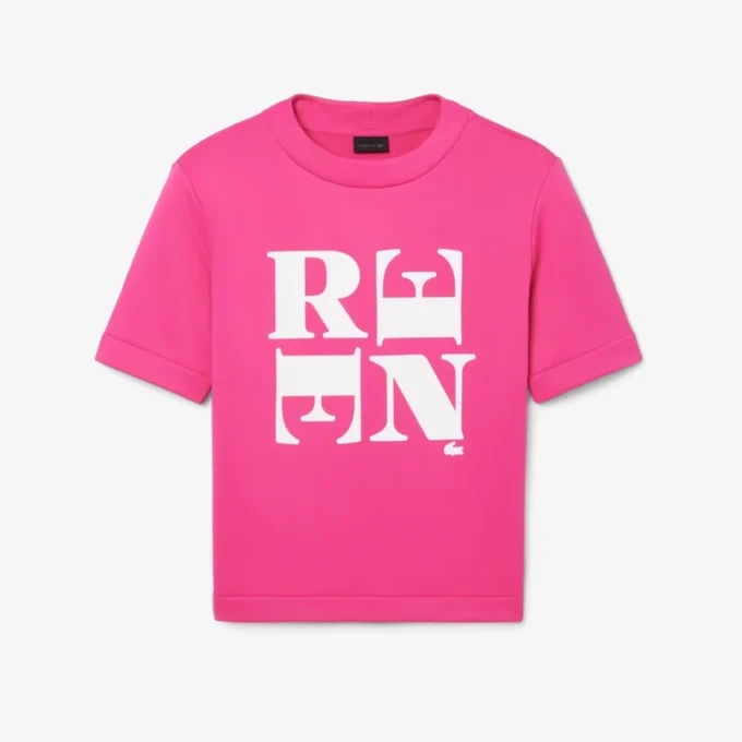 Runway Satin Graphic T-Shirt