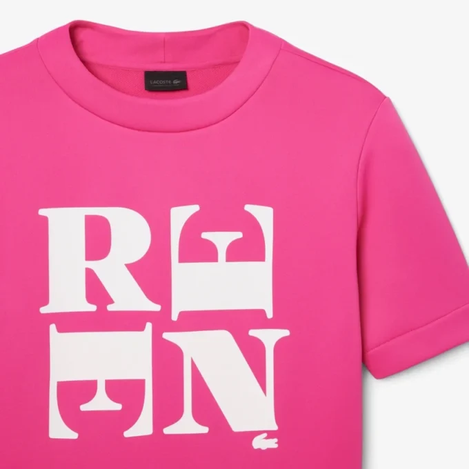 Runway Satin Graphic T-Shirt