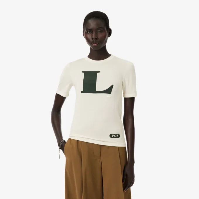 Runway Silk Graphic T-Shirt