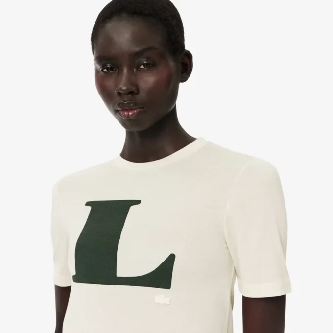 Runway Silk Graphic T-Shirt