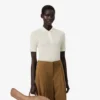 Runway Slim Fit Silk Mini-Piqua Polo Shirt
