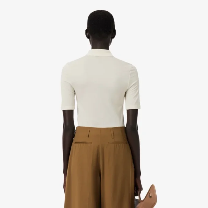 Runway Slim Fit Silk Mini-Piqua Polo Shirt