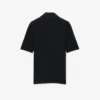 Runway Slim Fit Silk Mini-Piqua Polo Shirt