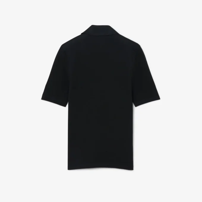 Runway Slim Fit Silk Mini-Piqua Polo Shirt