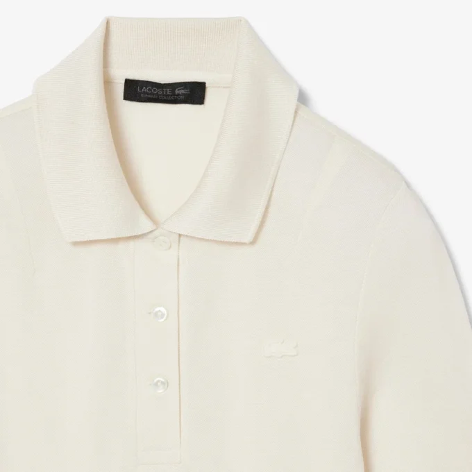 Runway Slim Fit Silk Mini-Piqua Polo Shirt