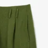 Runway Straight Fit Slub Wool Tailored Pants