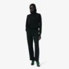 Runway Straight Fit Tailored Wool Pants