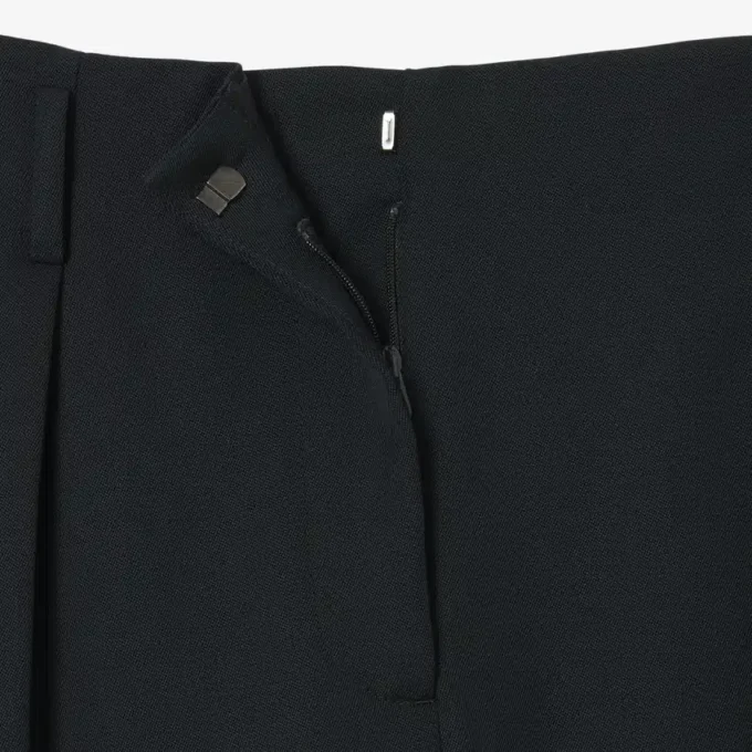 Runway Straight Fit Tailored Wool Pants