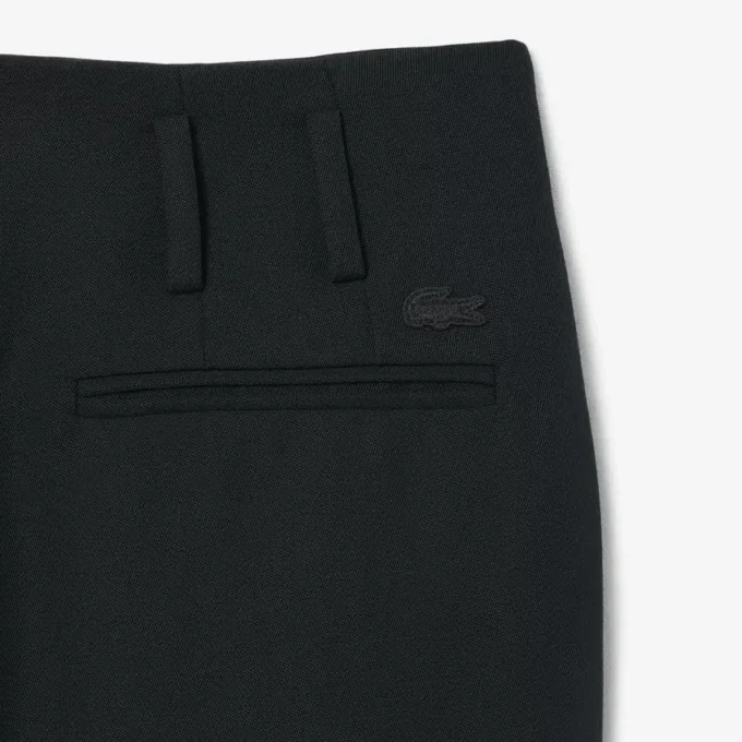 Runway Straight Fit Tailored Wool Pants
