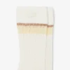 Runway Transparent Ribbed Socks