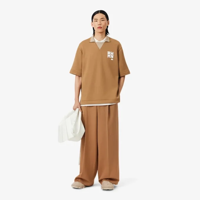 Runway Wide Fit Tailored Wool Pants