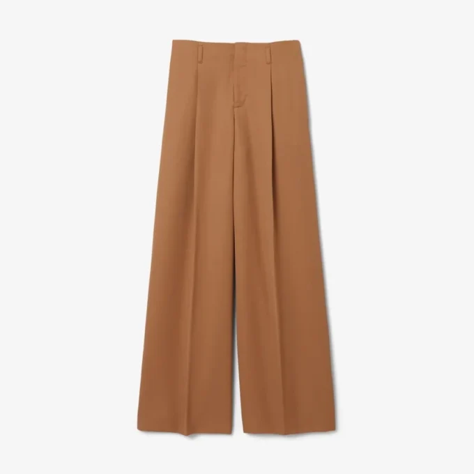 Runway Wide Fit Tailored Wool Pants
