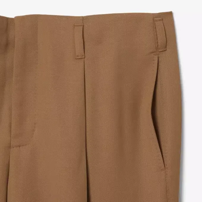 Runway Wide Fit Tailored Wool Pants