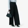 Runway Wide Fit Wool Blend Pants
