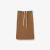 Runway Wool Blend Cargo Skirt