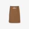 Runway Wool Blend Cargo Skirt