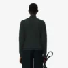 Runway Wool Blend Polo Collar Sweater