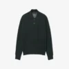 Runway Wool Blend Polo Collar Sweater
