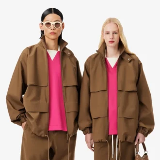 Runway Wool Blend Track Jacket