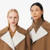 Runway Wool Blend Trench Coat