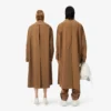 Runway Wool Blend Trench Coat