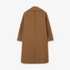Runway Wool Blend Trench Coat