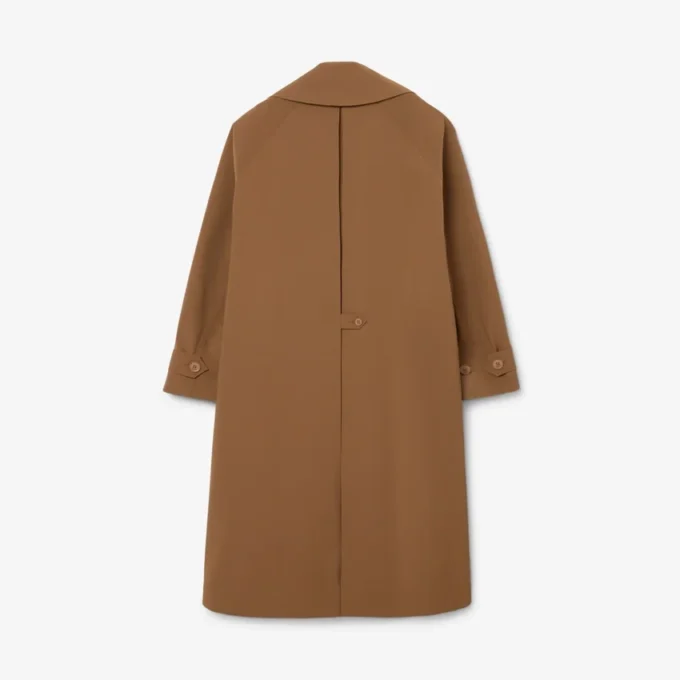 Runway Wool Blend Trench Coat