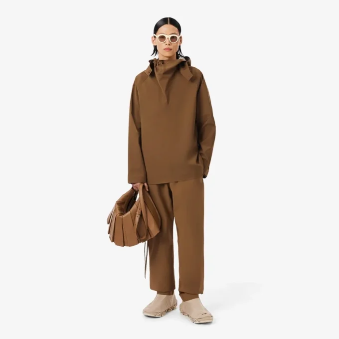 Runway Wool Blend Windbreaker