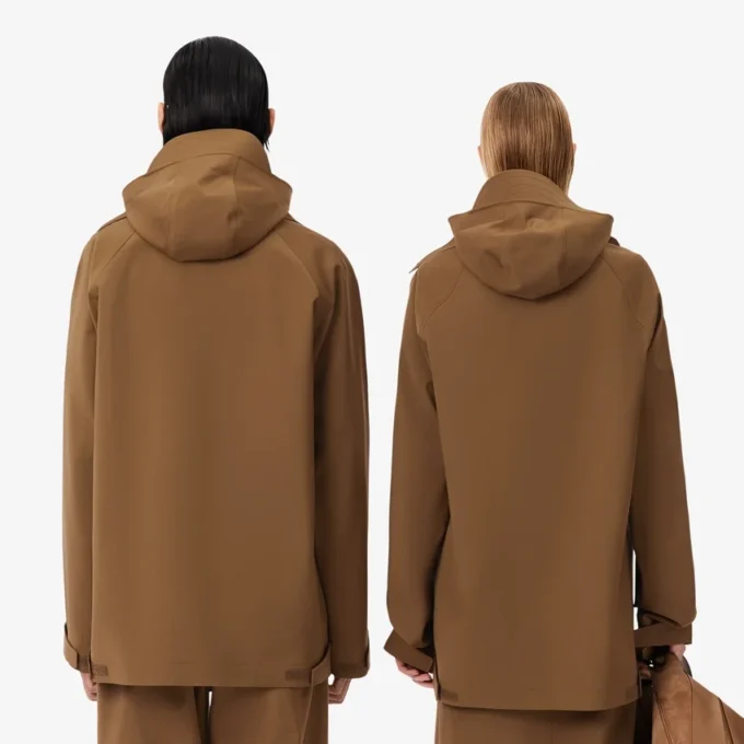 Runway Wool Blend Windbreaker