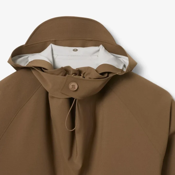 Runway Wool Blend Windbreaker