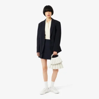 Short Fluid Pleated Skirt