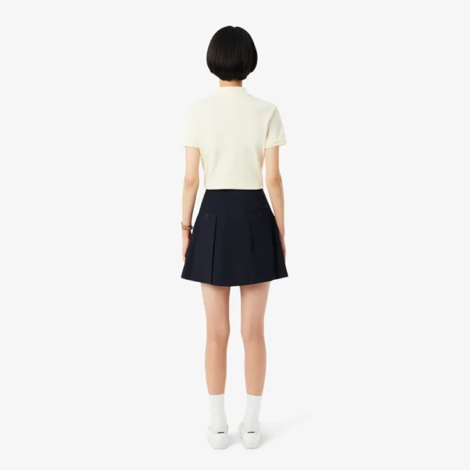 Short Fluid Pleated Skirt