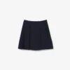 Short Fluid Pleated Skirt