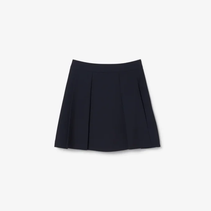 Short Fluid Pleated Skirt