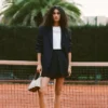 Short Fluid Pleated Skirt